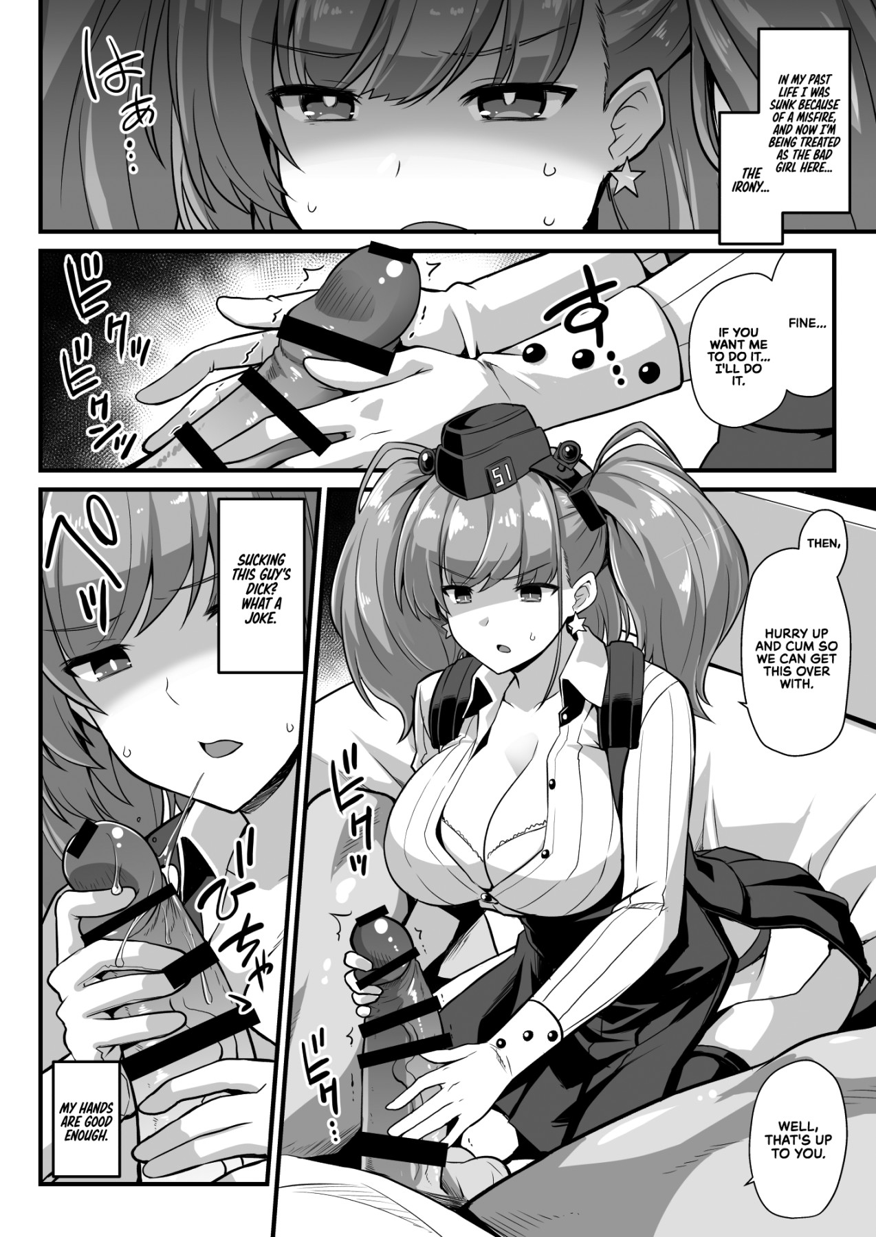 Hentai Manga Comic-The Night Before the Shipgirl's New Post - Atlanta's Voluntary Breast and Sexual Service-Read-5